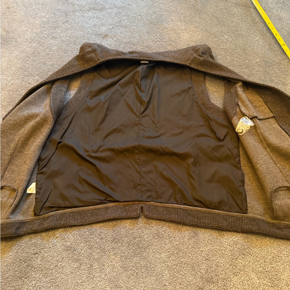 Y2K AXIST Men's Black Houndstooth Vest XL - Picture 7 of 10